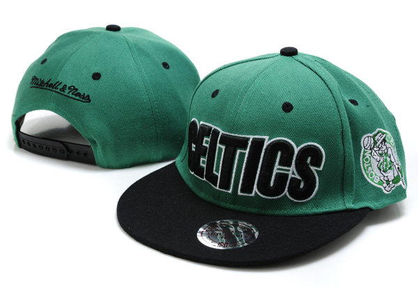 NBA Boston Celtics M&N Snapback Hat NU03